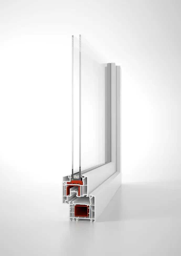 IDEAL® 4000, Verglasung: 2 fach U=1,0 W/m²K IDEAL® 4000, Verglasung: 2 fach U=1,0 W/m²K